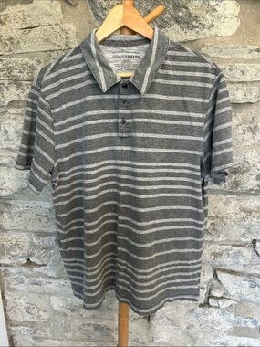 Denver Hayes Striped Polo